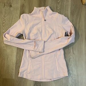 Flush pink luon define lululemon jacket size 6